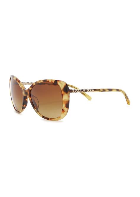 burberry hava multi-tone tortoiseshell 57mm butterfly sunglasses|Burberry Hava Tortoiseshell 57mm Sunglasses .